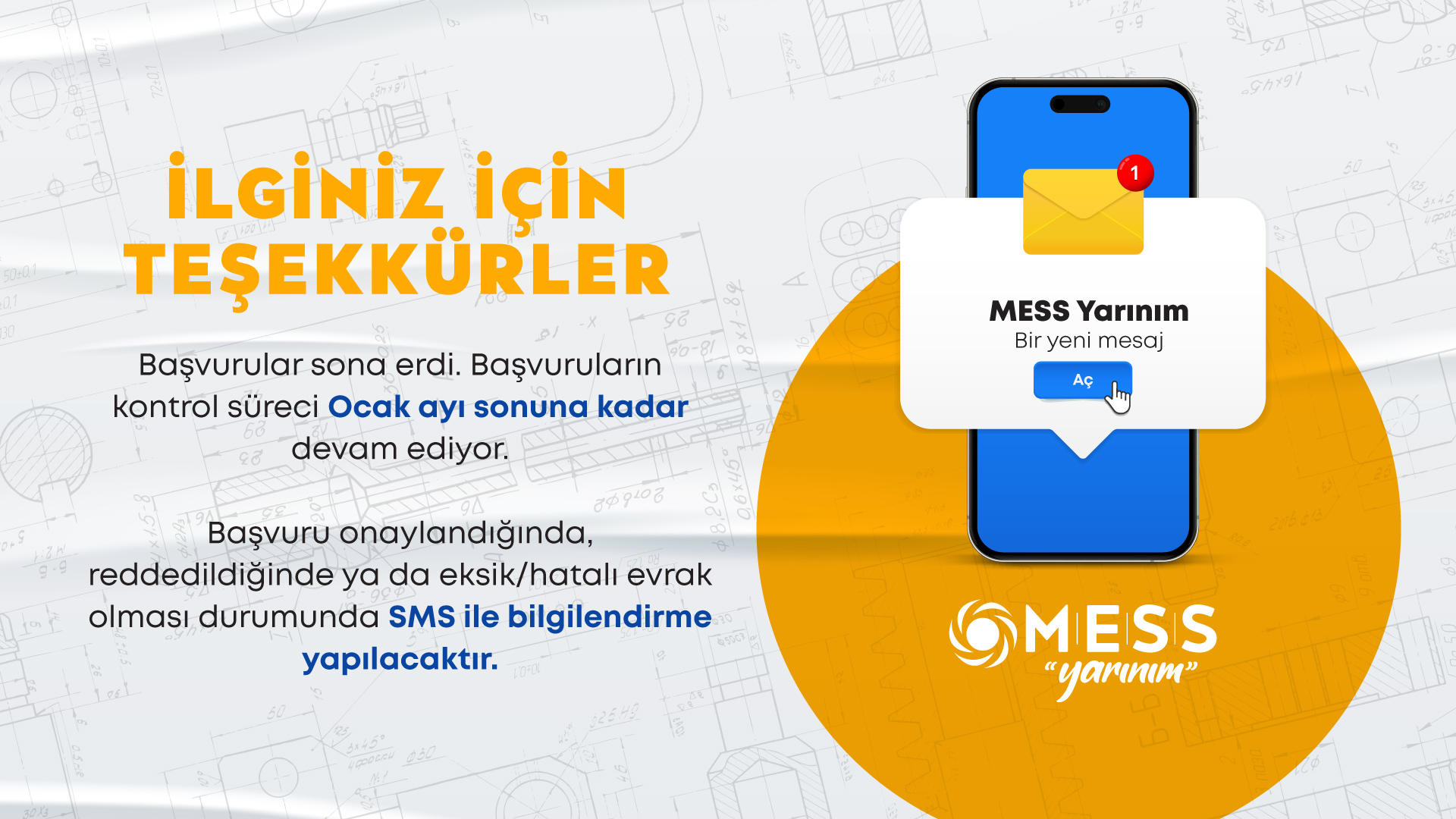 MESS Yarınım Banner